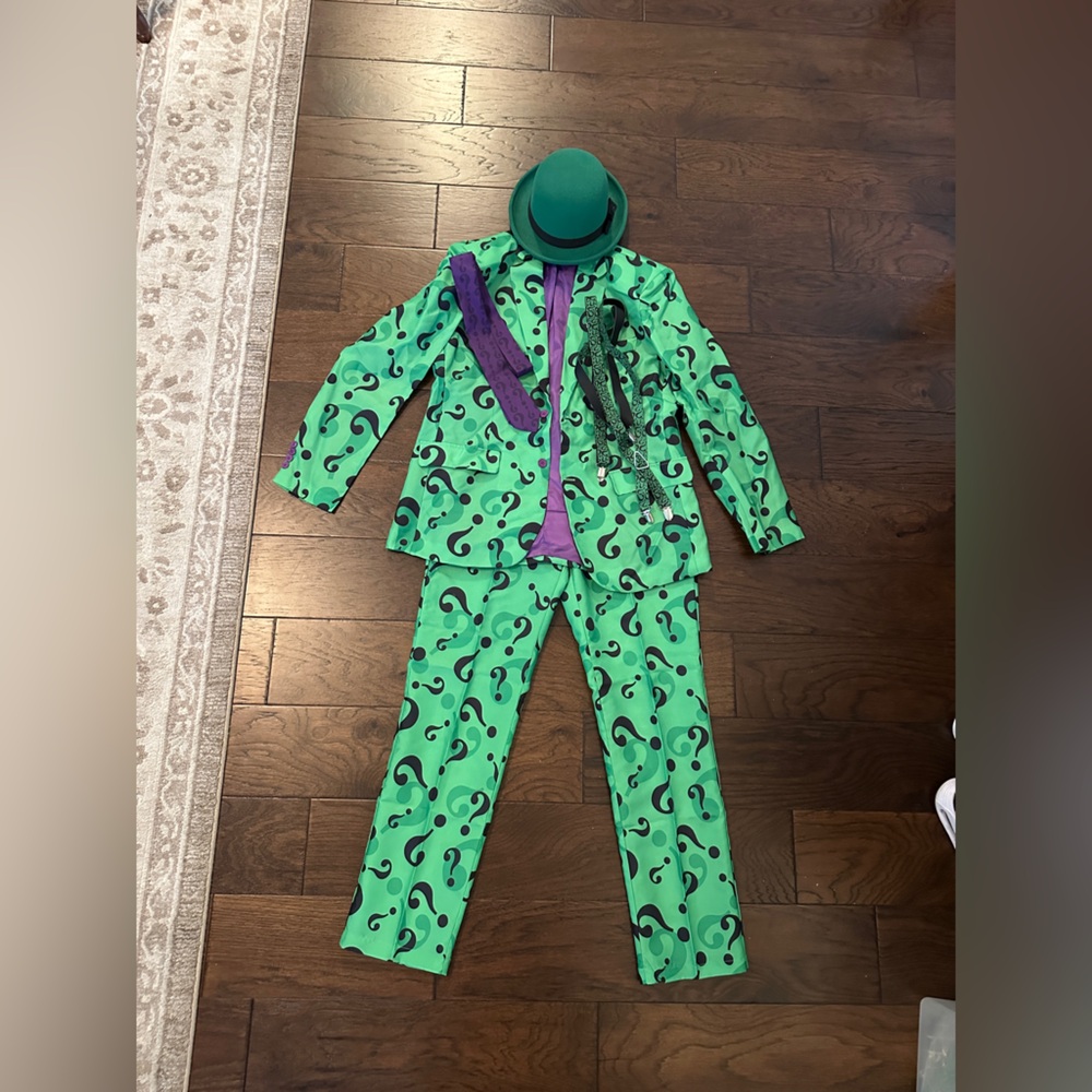 Spirit Halloween Adult Riddler Costume L